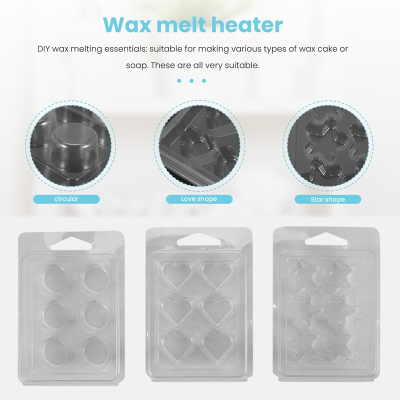 Pacote com 60 Recipientes para - Wax Melts avaliação e preço