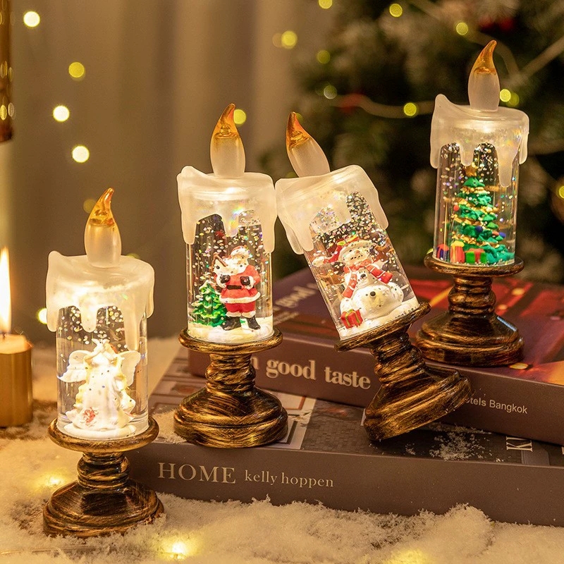 1 peça de Decoração de Natal:  - Candle Containers avaliação e preço