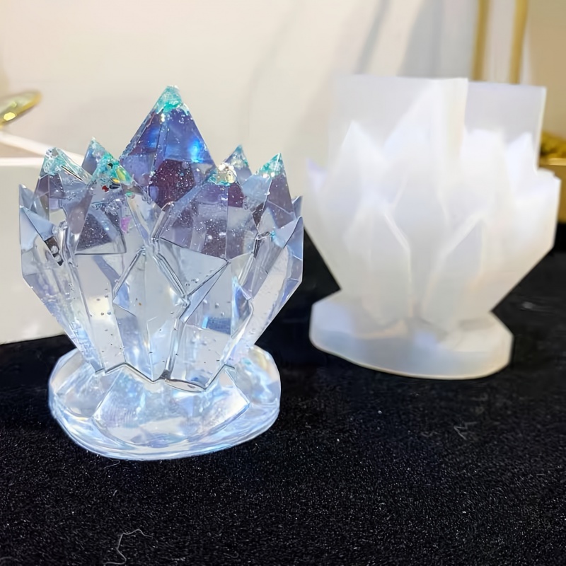1pccristal cluster decorativo  - Candle Molds avaliação e preço