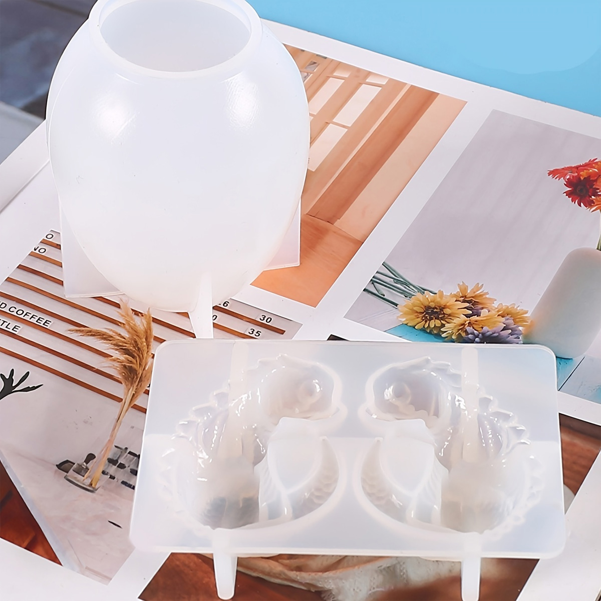 Moldes de ovo de dragão de sil - Candle Making Kit avaliação e preço